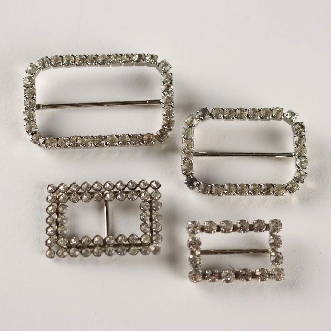 Vintage Buckles Metal Strass Various Shapes and Dimensions XX Century | Clothing & House Linens | Vintage
