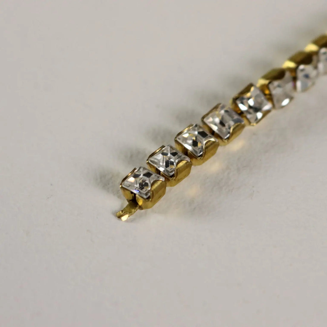 Swarovski Rhinestone Chain 20 Meters Crystal Coloured Austria - 20 meters | Clothing & House Linens | Vintage