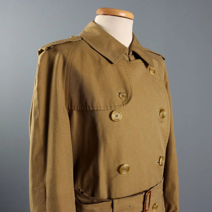 Burberry Men's Vintage Trench Coat Cotton UK Size 38/40 1970s-1980s