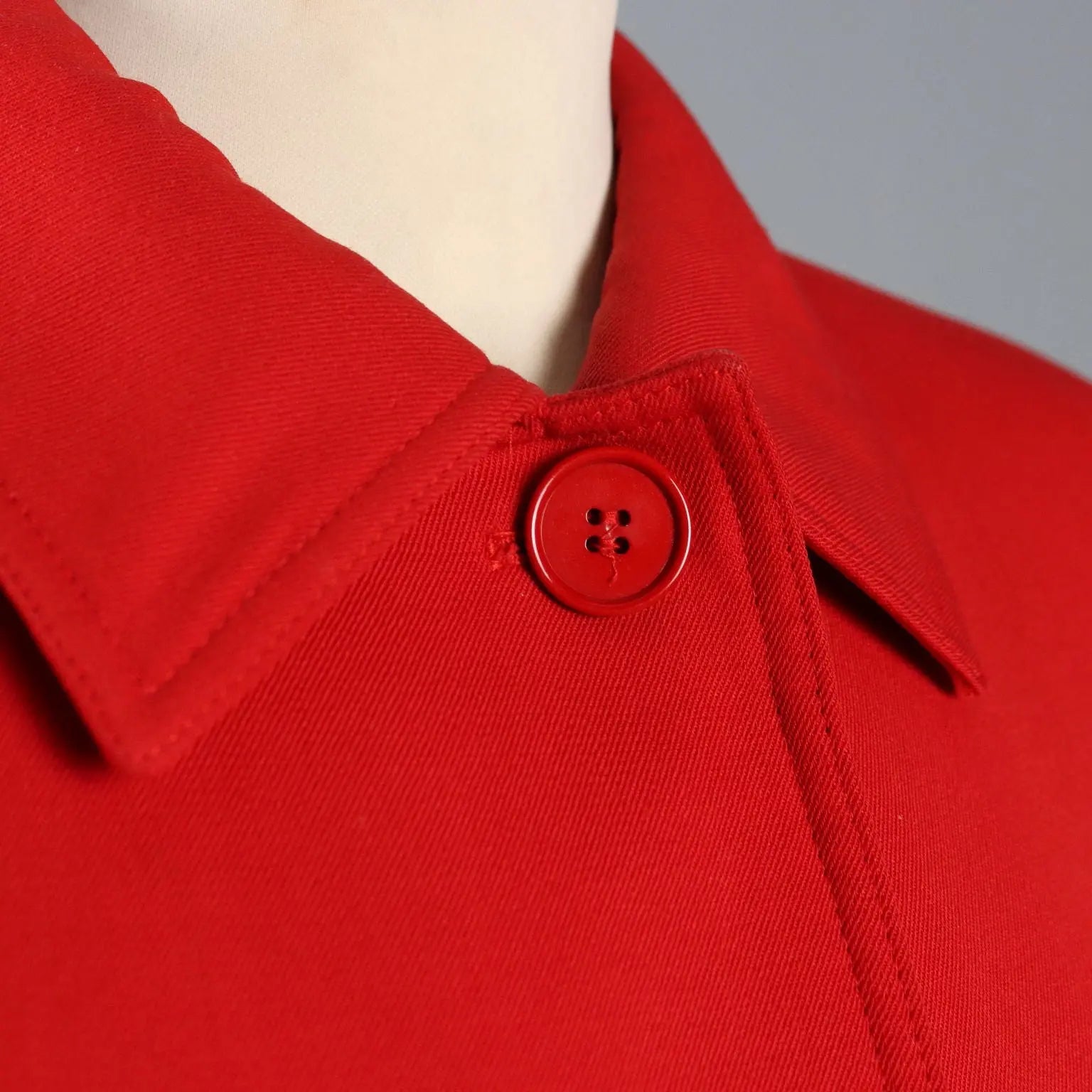 Valentino Vintage Red Overcoat Wool UK Size 14 Italy 1980s-90s - UK Size 14 | Clothing & House Linens | Vintage