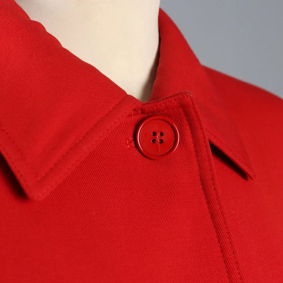 Valentino Vintage Red Overcoat Wool UK Size 14 Italy 1980s-90s - UK Size 14 | Clothing & House Linens | Vintage