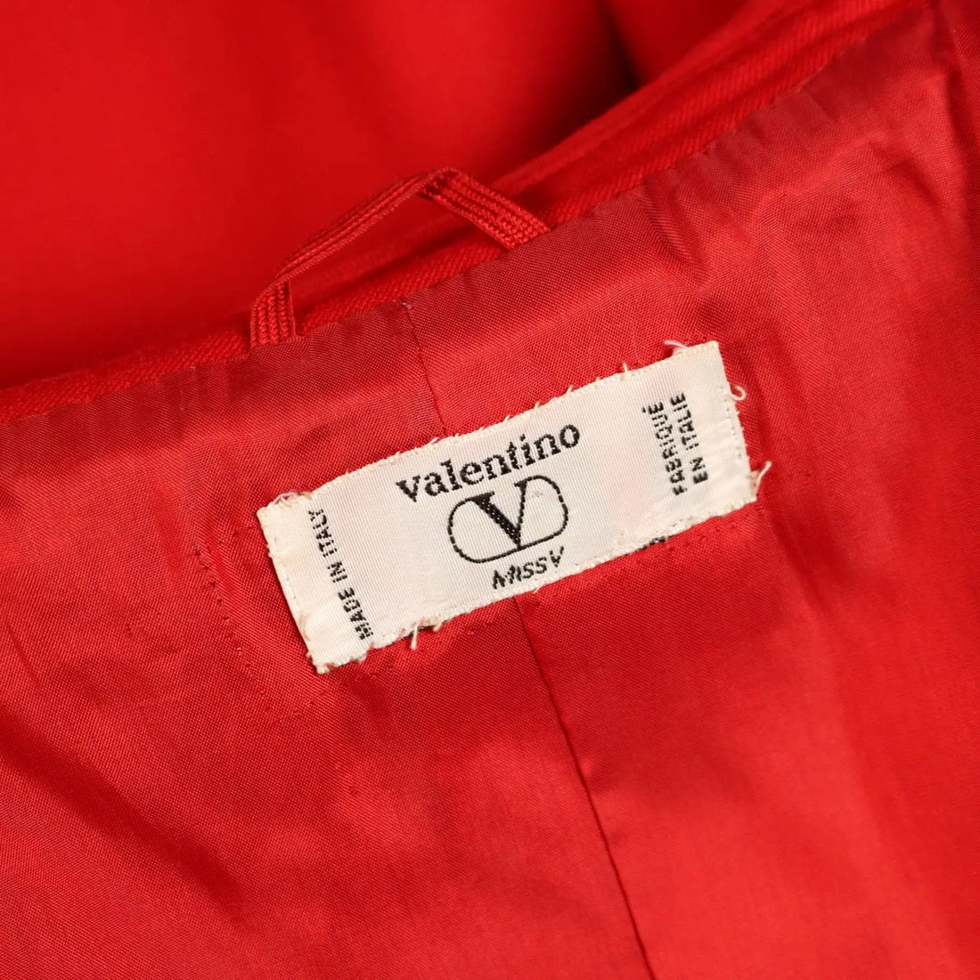 Valentino Vintage Red Overcoat Wool UK Size 14 Italy 1980s-90s - UK Size 14 | Clothing & House Linens | Vintage
