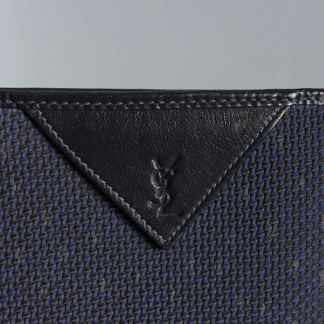Vintage Bag Yves Saint Laurent Blue Leather France 1990s | Clothing & House Linens | Vintage