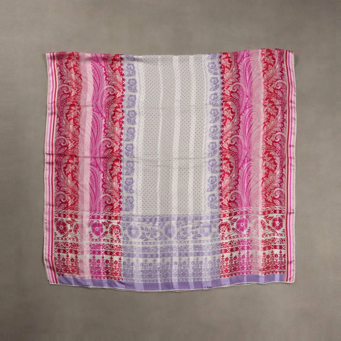 Vintage Ungaro Scarf Silk Fantasy Print France 1980s-1990s | Clothing & House Linens | Vintage