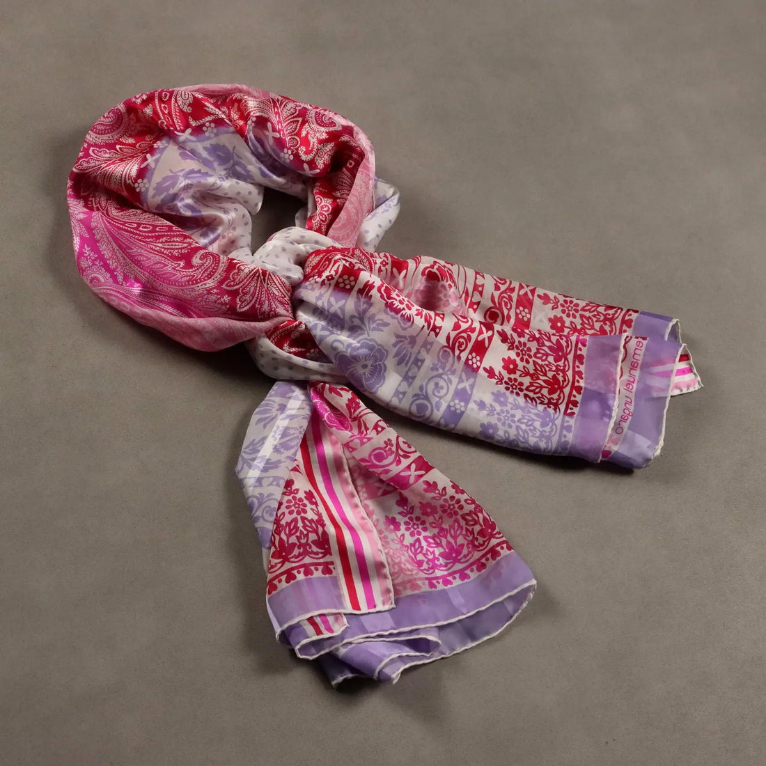 Vintage Ungaro Scarf Silk Fantasy Print France 1980s-1990s | Clothing & House Linens | Vintage
