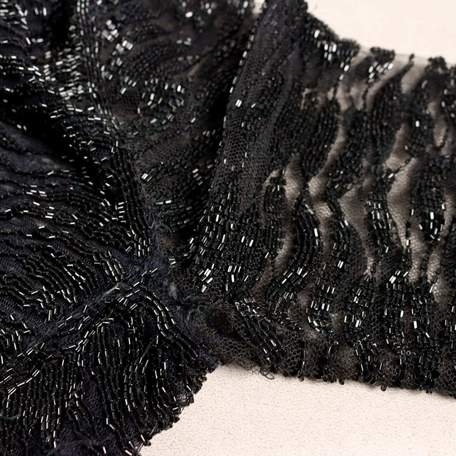 Vintage Dress Black Tulle UK Size 12 Italy 1980s - UK Size 12 | Clothing & House Linens | Vintage