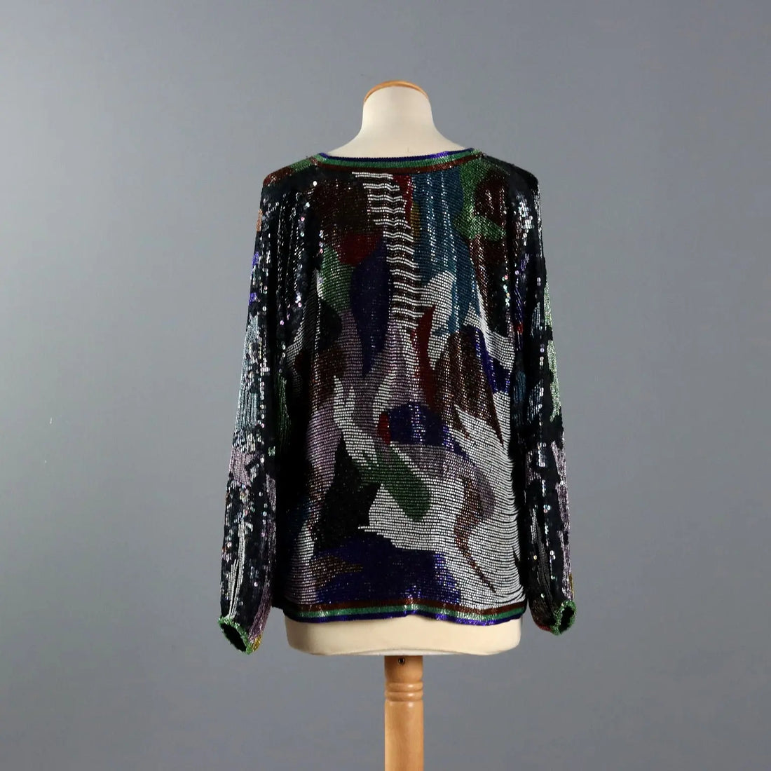 Vintage Shirt with Beads Unique Size Italy 1980s - Unique Size | Clothing & House Linens | Vintage