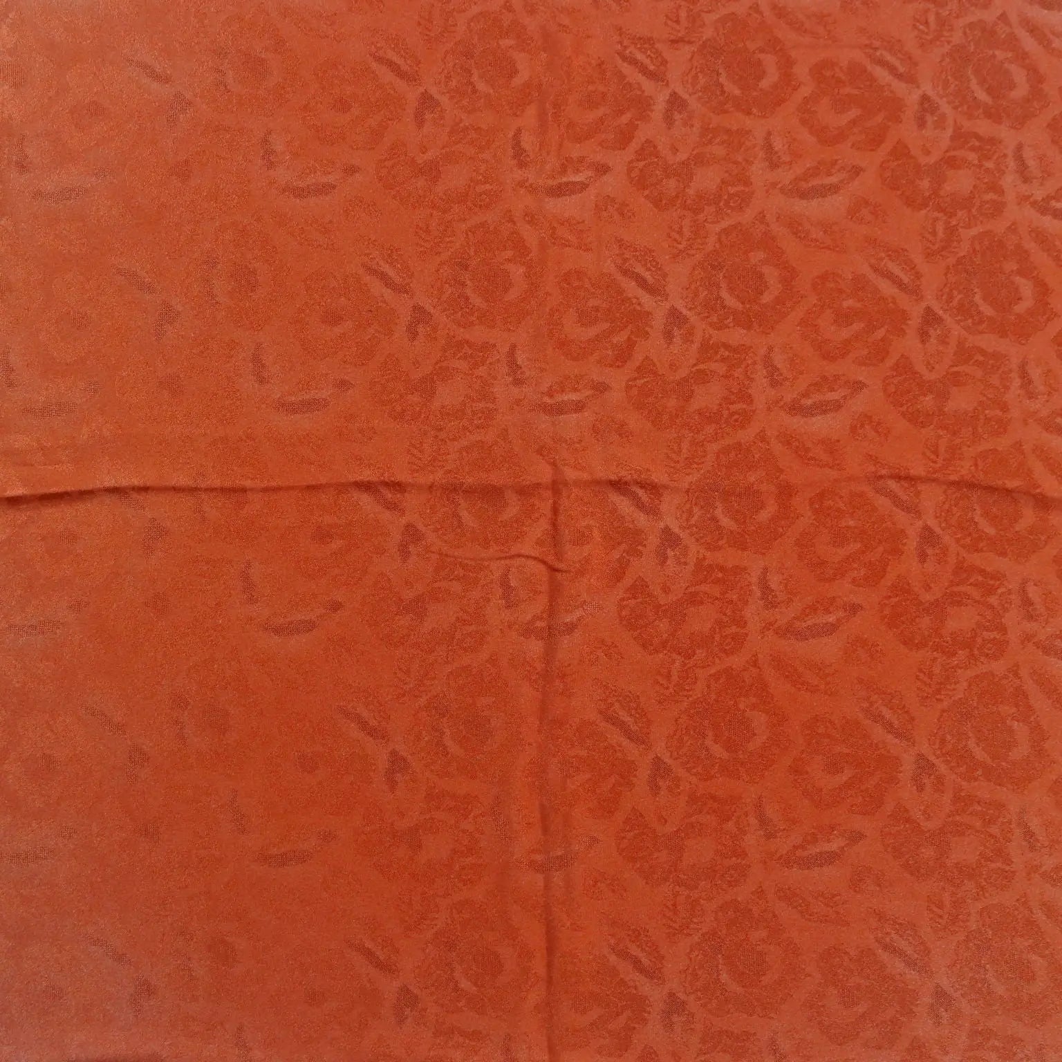 Vintage Ungaro Scarf Pure Silk Flower Drawings 1980s | Clothing & House Linens | Vintage