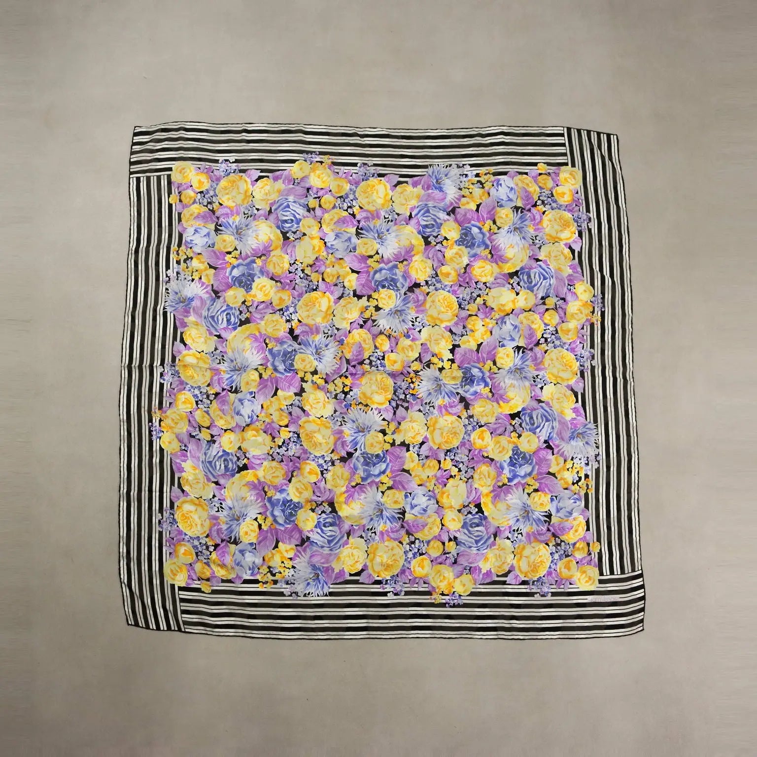 Gianni Versace Vintage Scarf Multi-Coloured Silk 1980s-1990s | Clothing & House Linens | Vintage