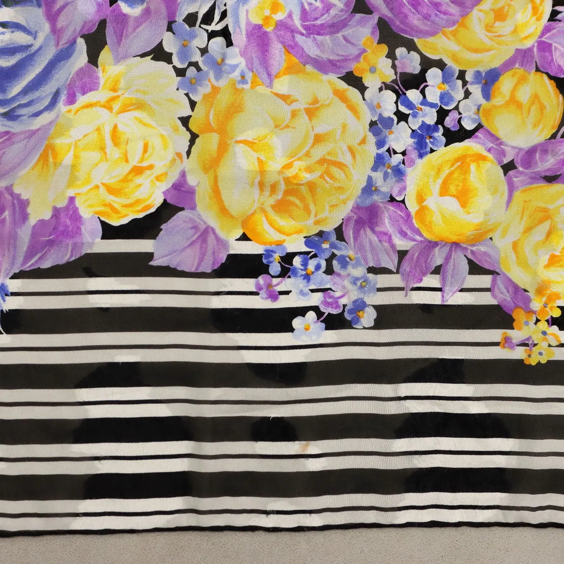 Gianni Versace Vintage Scarf Multi-Coloured Silk 1980s-1990s | Clothing & House Linens | Vintage