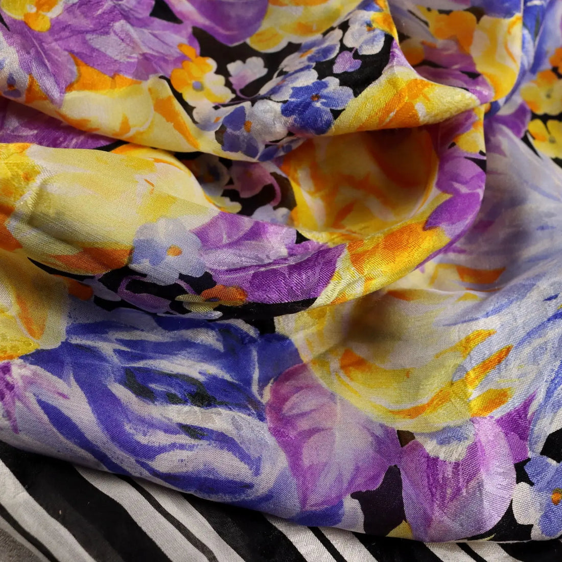 Gianni Versace Vintage Scarf Multi-Coloured Silk 1980s-1990s | Clothing & House Linens | Vintage