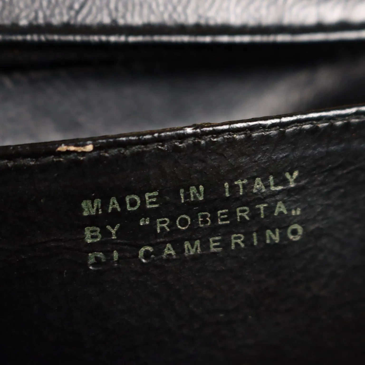 Roberta di Camerino Vintage Handbag Leather Metal Italy 1960s | Clothing & House Linens | Vintage