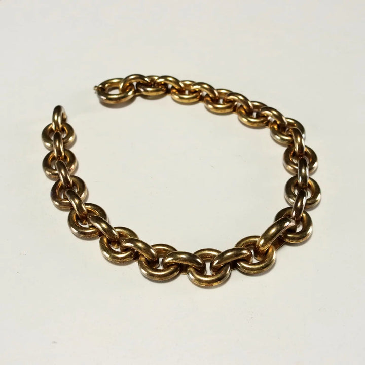 Vintage Necklace Gold-Plated 925 Silver Italy 1980s | Clothing & House Linens | Vintage