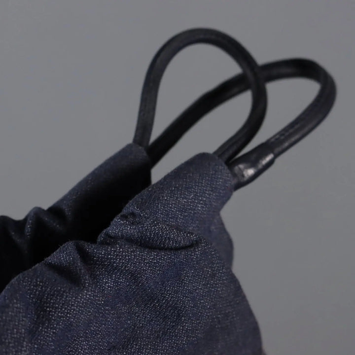 Papillon Vintage Jeans Bag Cotton Studs Italy 1980s-1990s | Clothing & House Linens | Vintage