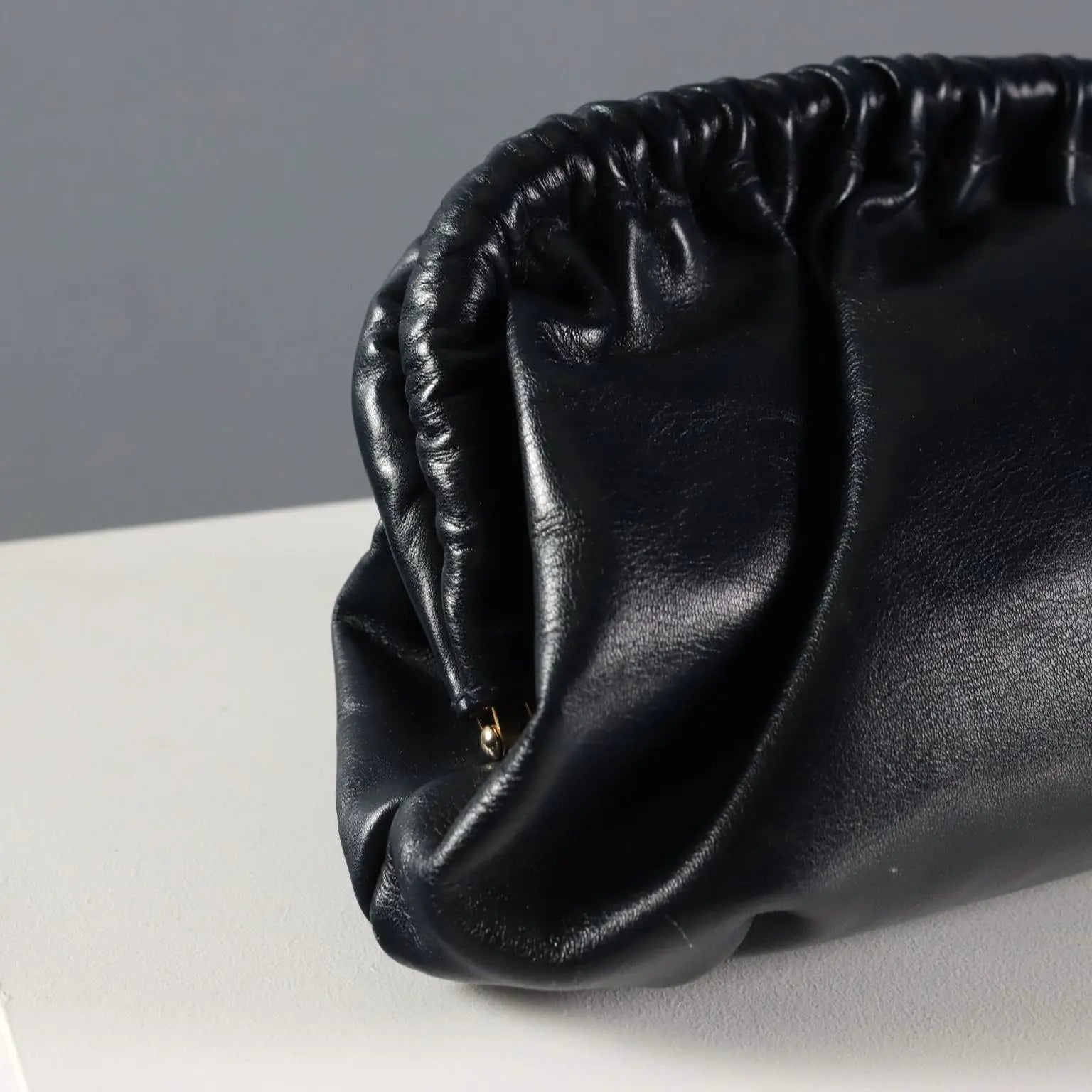 Trussardi Vintage Handbag Blue Leather Italy 1990s | Clothing & House Linens | Vintage