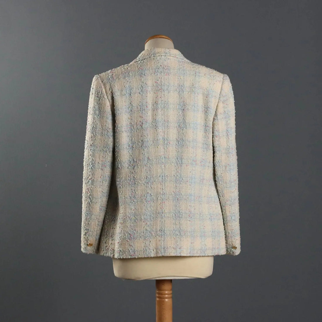 Vintage Jacket Bouclé Fabric R. Curiel UK Size 12 Italy 1990s - UK Size 12 | Clothing & House Linens | Vintage