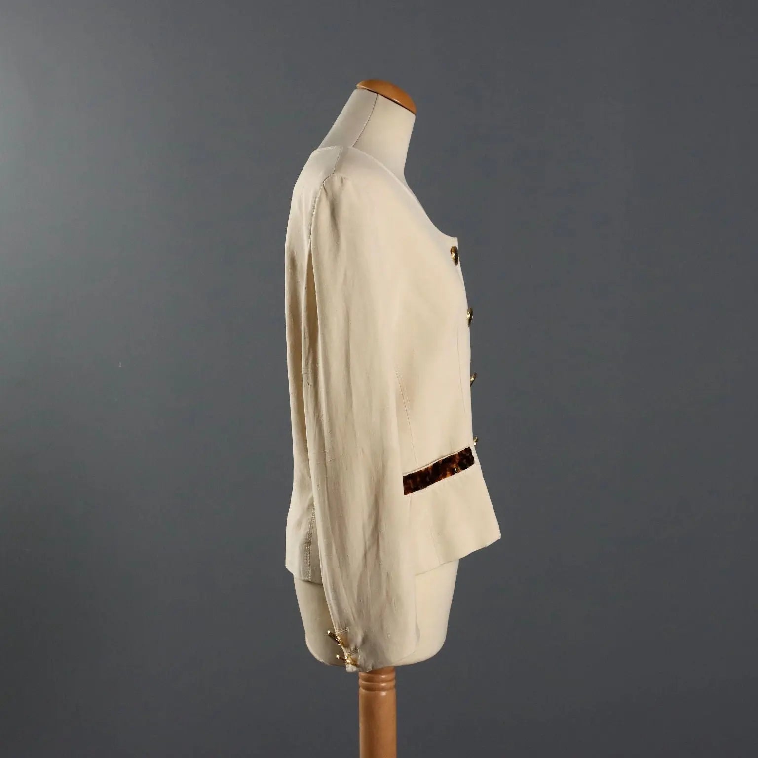 Fontana Couture Vintage Jacket Silk UK Size 12/14 Italy 1980s-1990s - UK Size 12/14 | Clothing & House Linens | Vintage