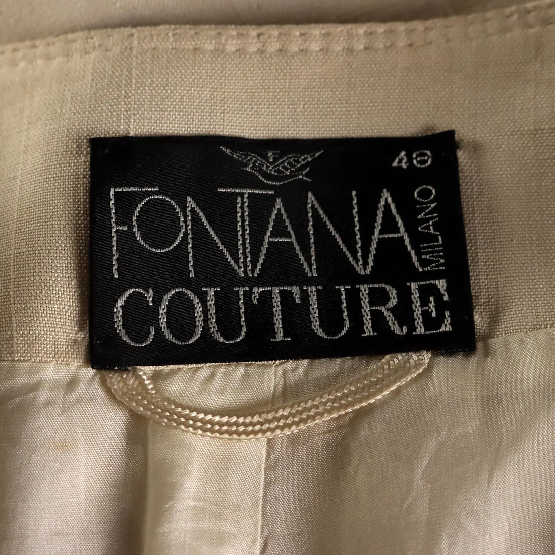 Fontana Couture Vintage Jacket Silk UK Size 12/14 Italy 1980s-1990s - UK Size 12/14 | Clothing & House Linens | Vintage