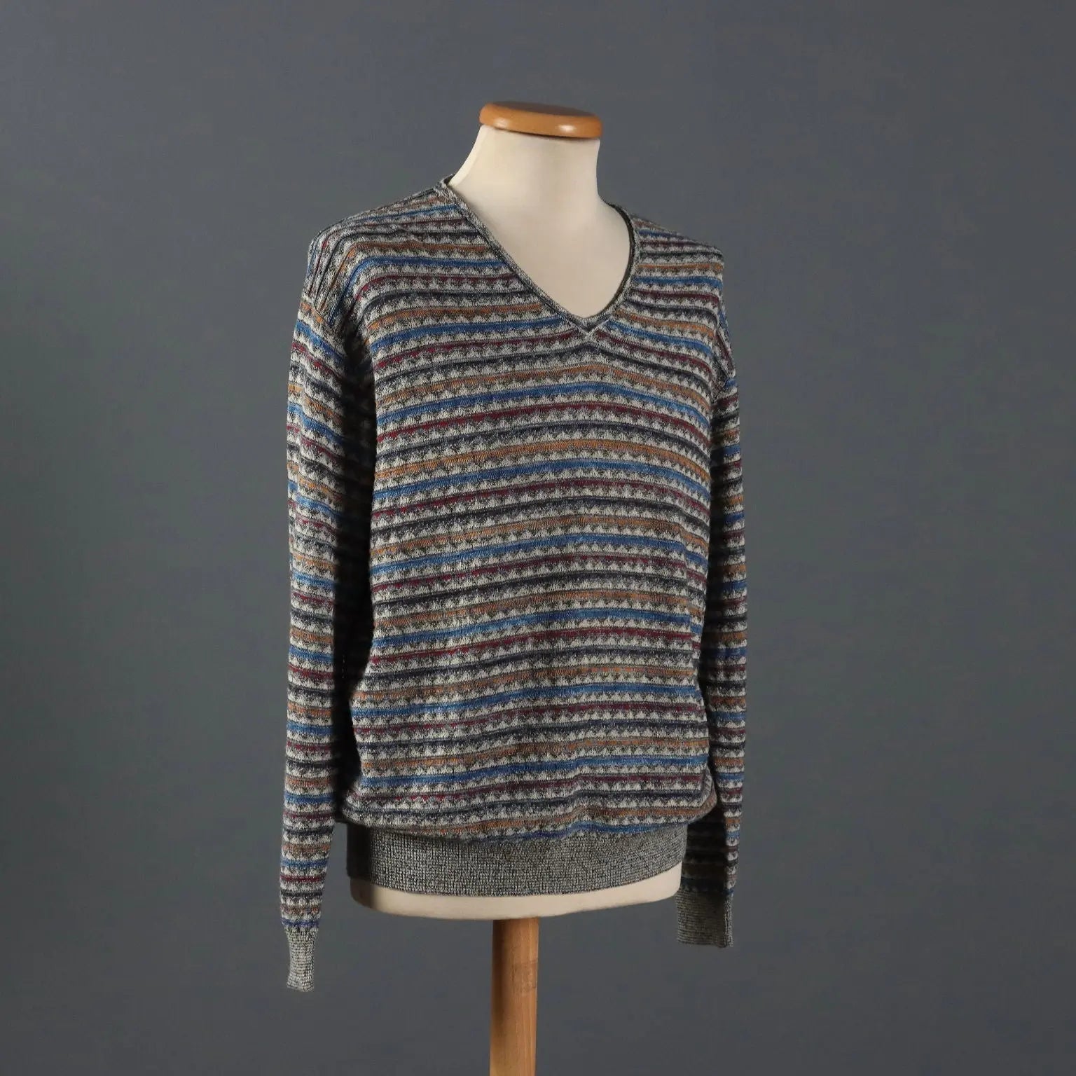 Missoni Vintage Men's Sweater UK Size 38 Cotton Italy 1980s-1990s - UK Size 38 | Clothing & House Linens | Vintage