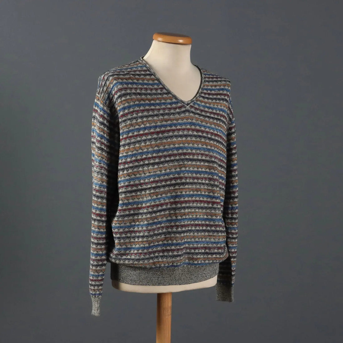 Missoni Vintage Men's Sweater UK Size 38 Cotton Italy 1980s-1990s - UK Size 38 | Clothing & House Linens | Vintage