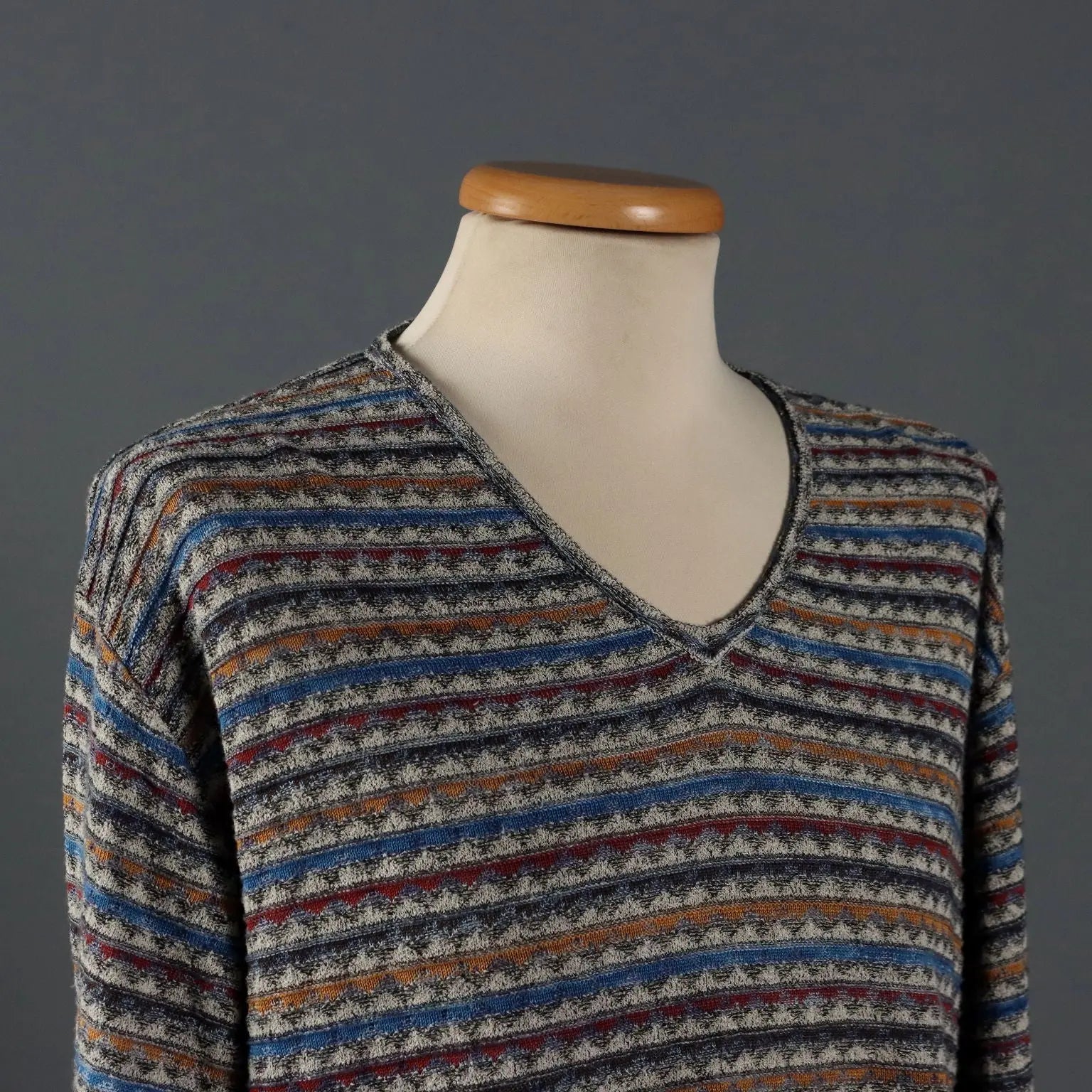 Missoni Vintage Men's Sweater UK Size 38 Cotton Italy 1980s-1990s - UK Size 38 | Clothing & House Linens | Vintage