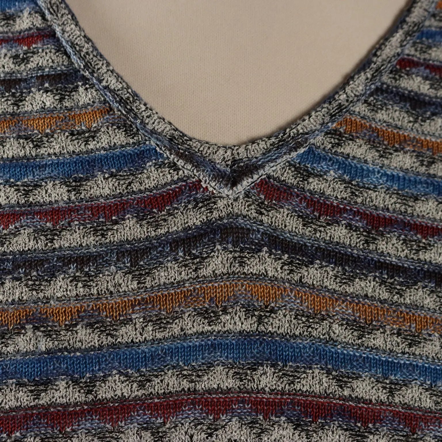 Missoni Vintage Men's Sweater UK Size 38 Cotton Italy 1980s-1990s - UK Size 38 | Clothing & House Linens | Vintage
