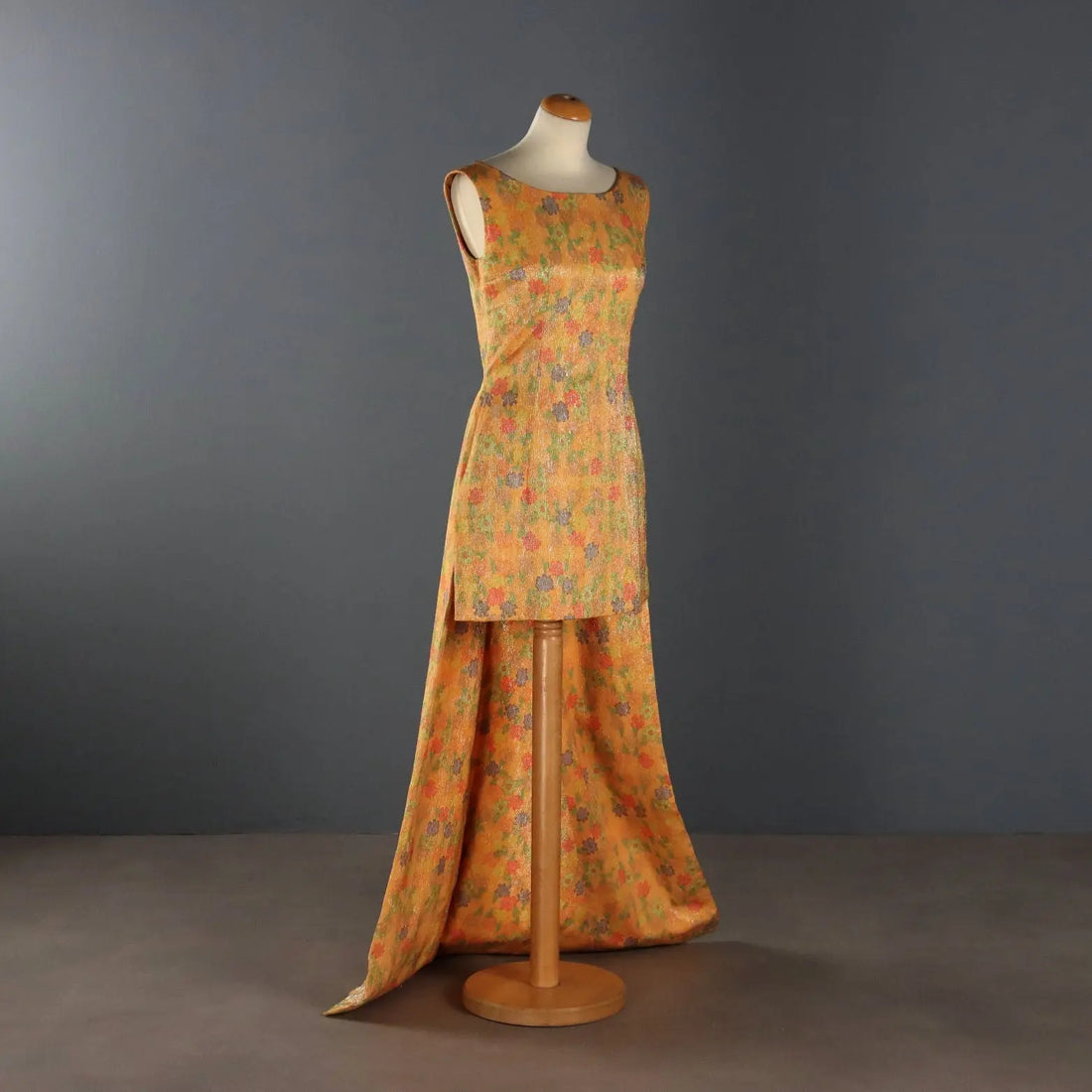 Vintage Dress Cotton Flower Printed UK Size 12/14 Italy 1960s - UK Size 12/14 | Clothing & House Linens | Vintage