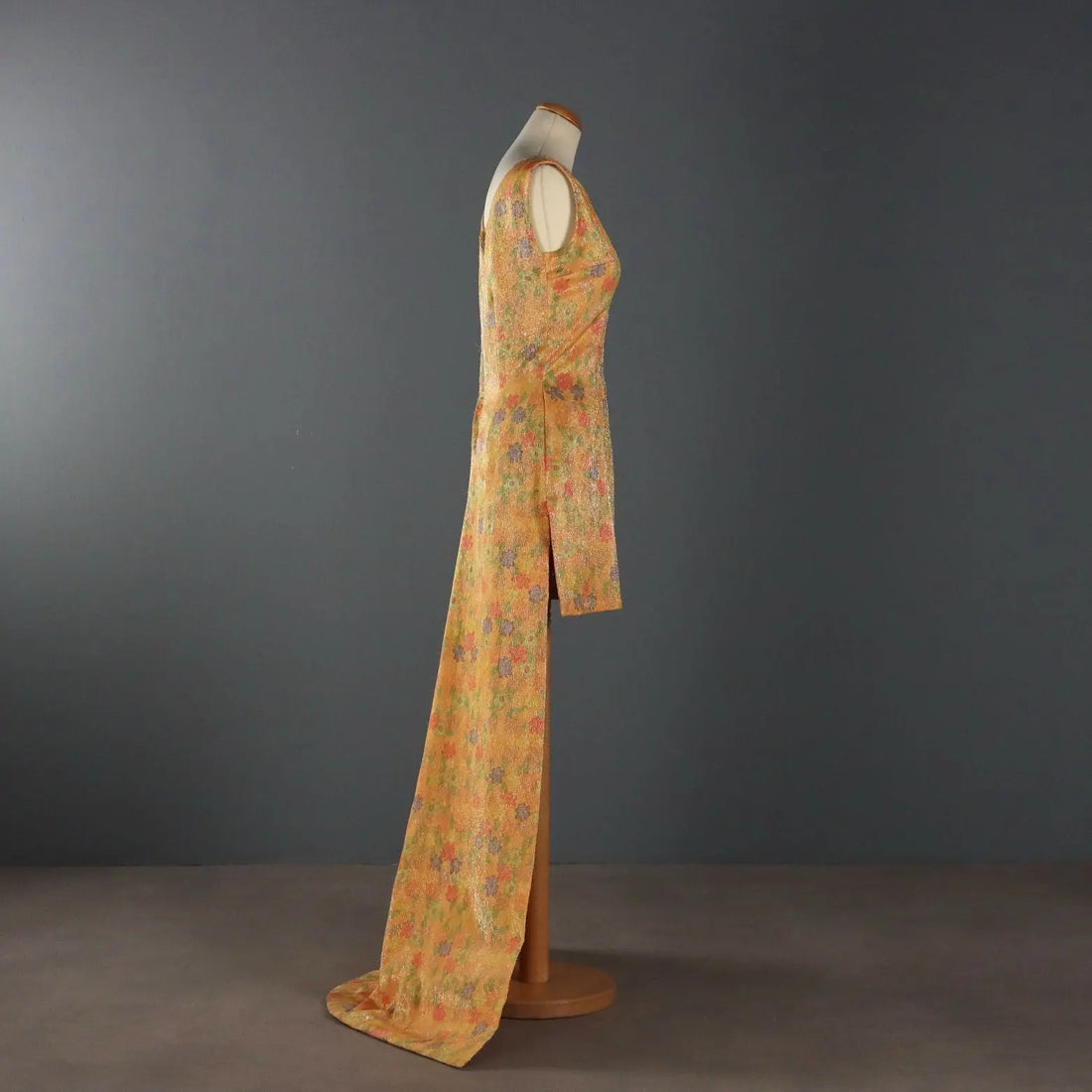 Vintage Dress Cotton Flower Printed UK Size 12/14 Italy 1960s - UK Size 12/14 | Clothing & House Linens | Vintage