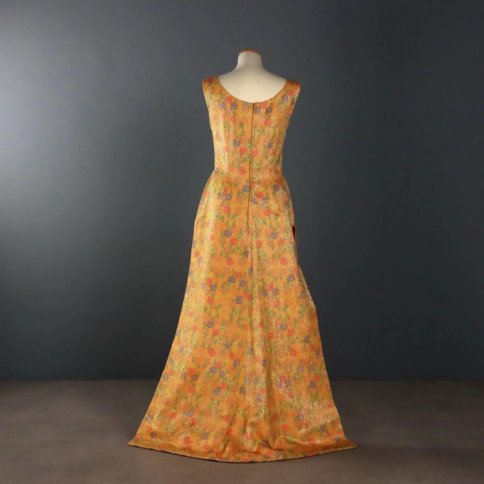 Vintage Dress Cotton Flower Printed UK Size 12/14 Italy 1960s - UK Size 12/14 | Clothing & House Linens | Vintage