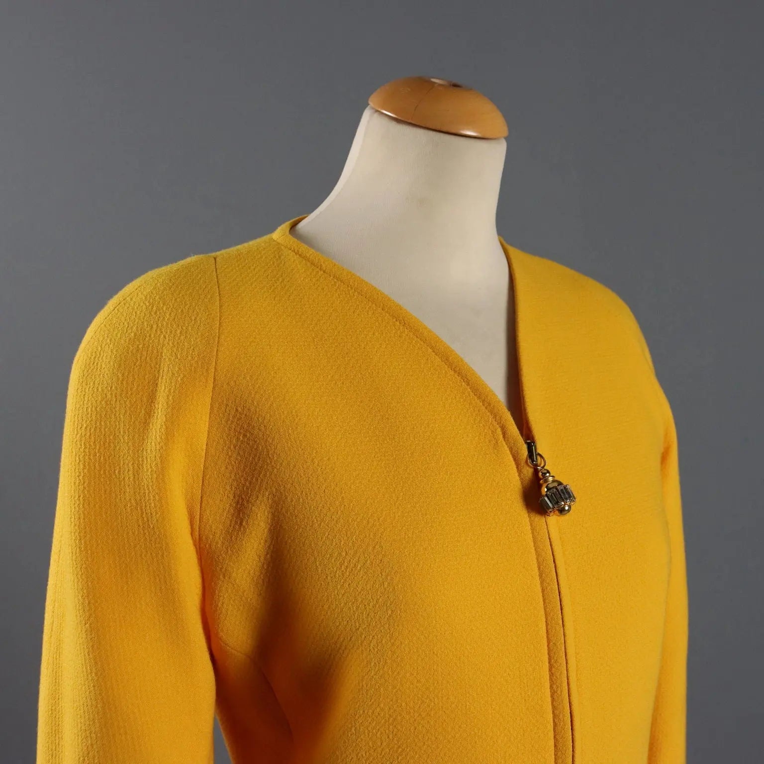 Genny Vintage Jacket with Skirt Wool UK Size 10/12 Italy 1990s - UK Size 10/12 | Clothing & House Linens | Vintage