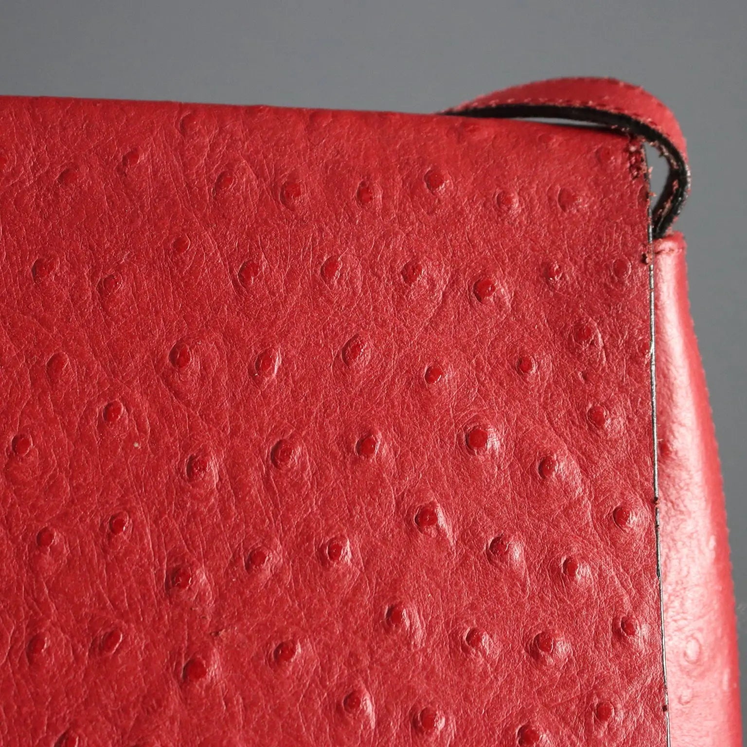 Mariella Burani Vintage Bag Ostrich Leather Italy 1990s | Clothing & House Linens | Vintage