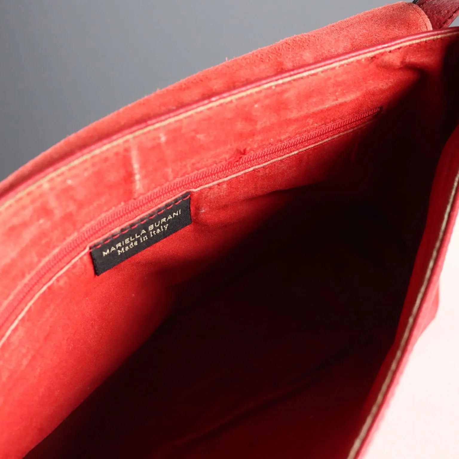 Mariella Burani Vintage Bag Ostrich Leather Italy 1990s | Clothing & House Linens | Vintage
