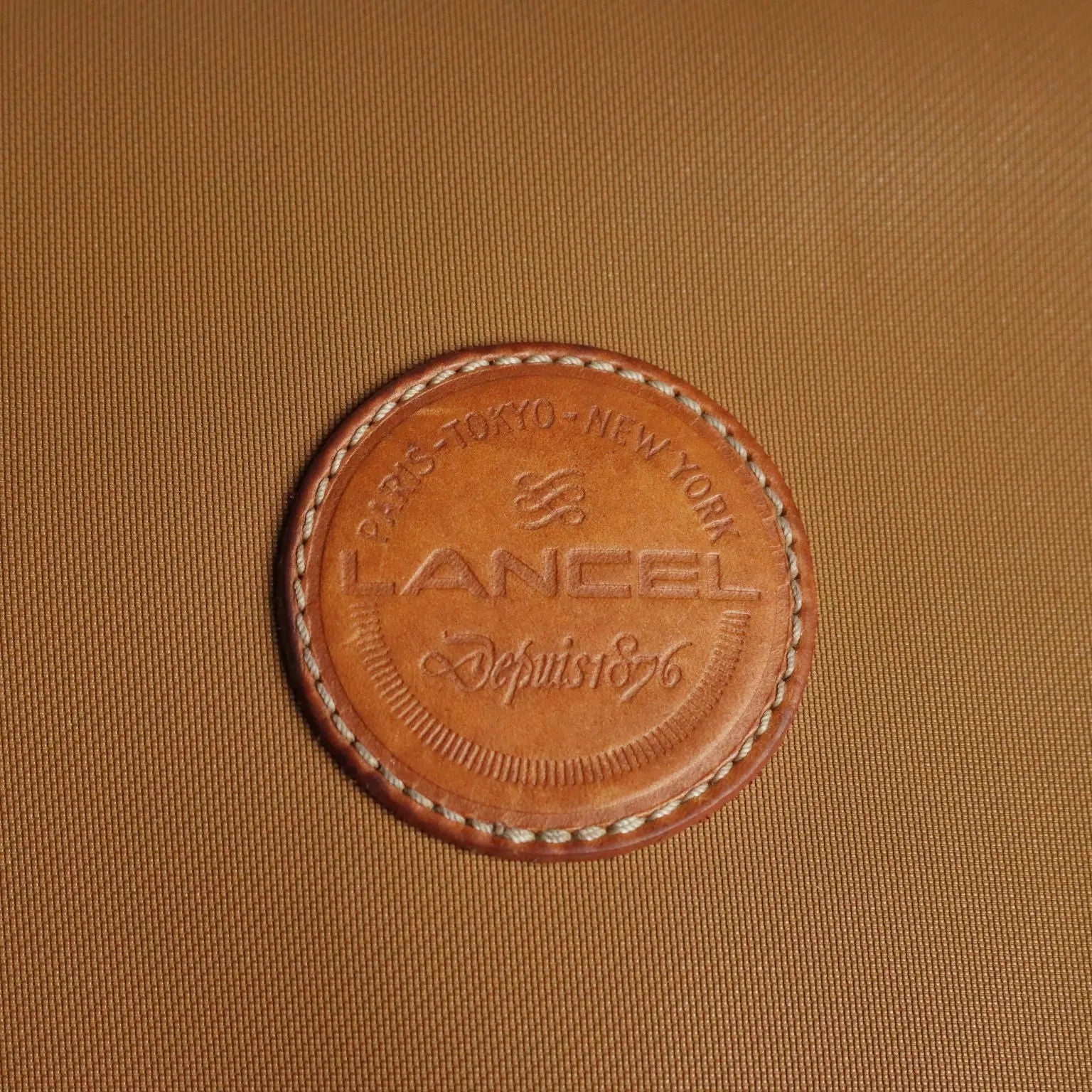 Lancel Vintage Bag Leather Canvas France 1990s | Clothing & House Linens | Vintage