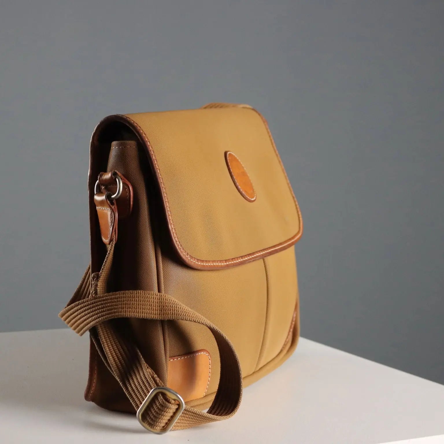 Lancel Vintage Bag Leather Canvas France 1990s | Clothing & House Linens | Vintage