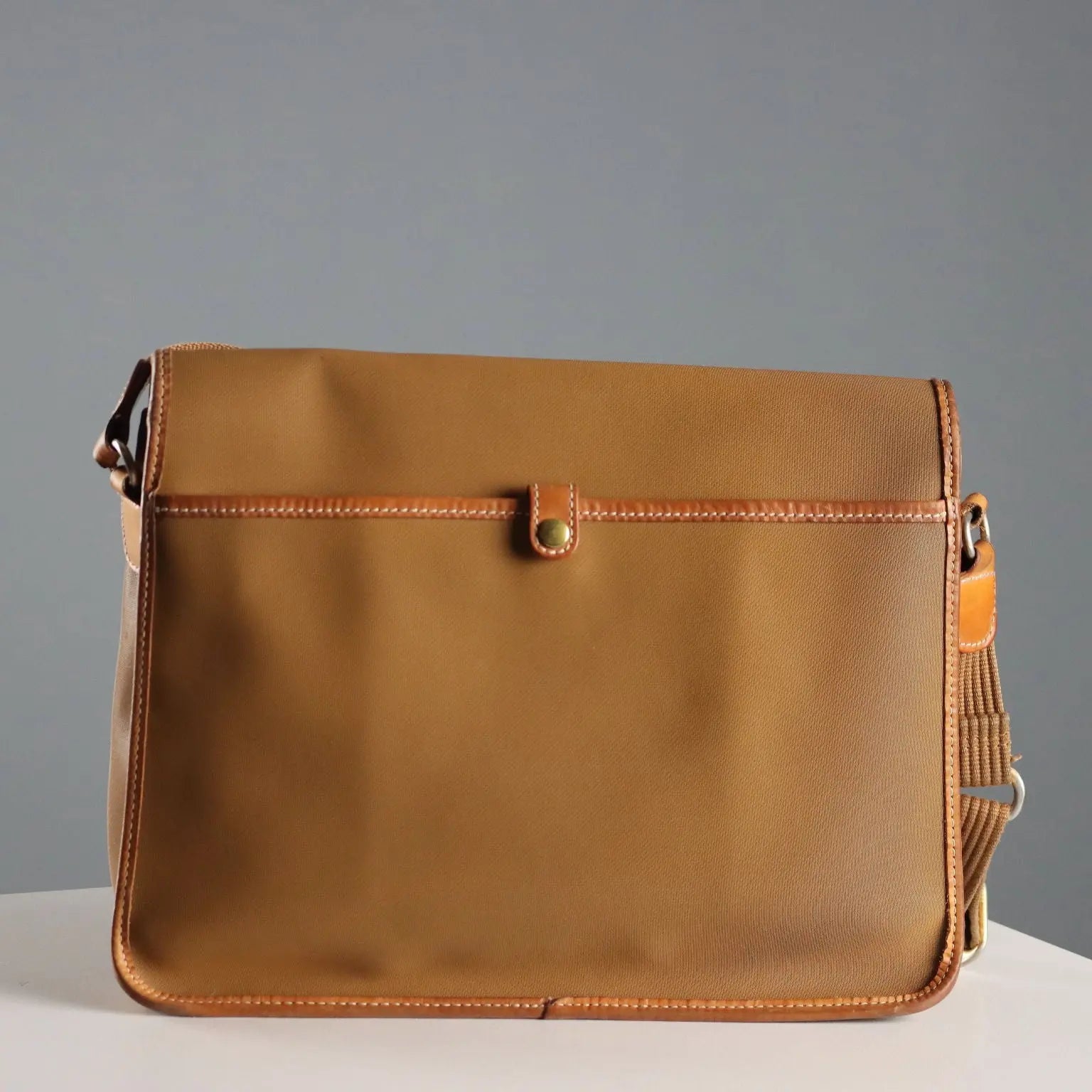 Lancel Vintage Bag Leather Canvas France 1990s | Clothing & House Linens | Vintage