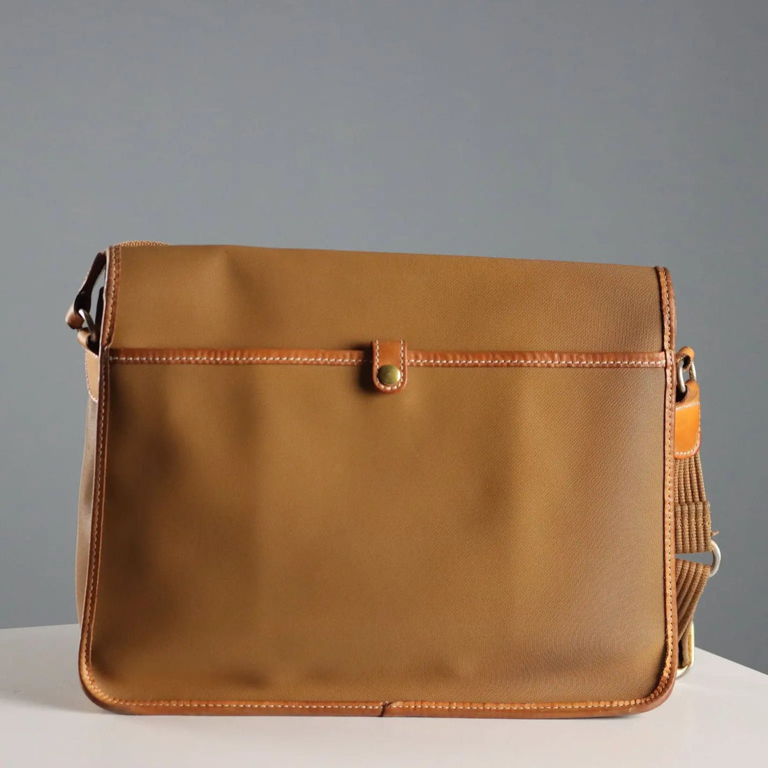 Lancel Vintage Bag Leather Canvas France 1990s | Clothing & House Linens | Vintage