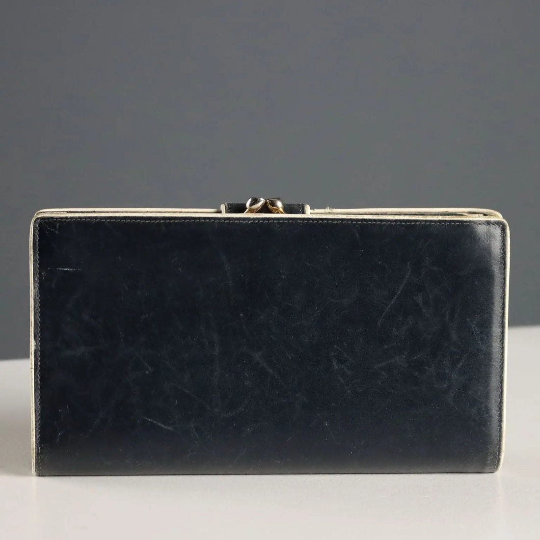 Gucci Vintage Wallet Blue Leather Metal Italy 1960s-1970s | Clothing & House Linens | Vintage