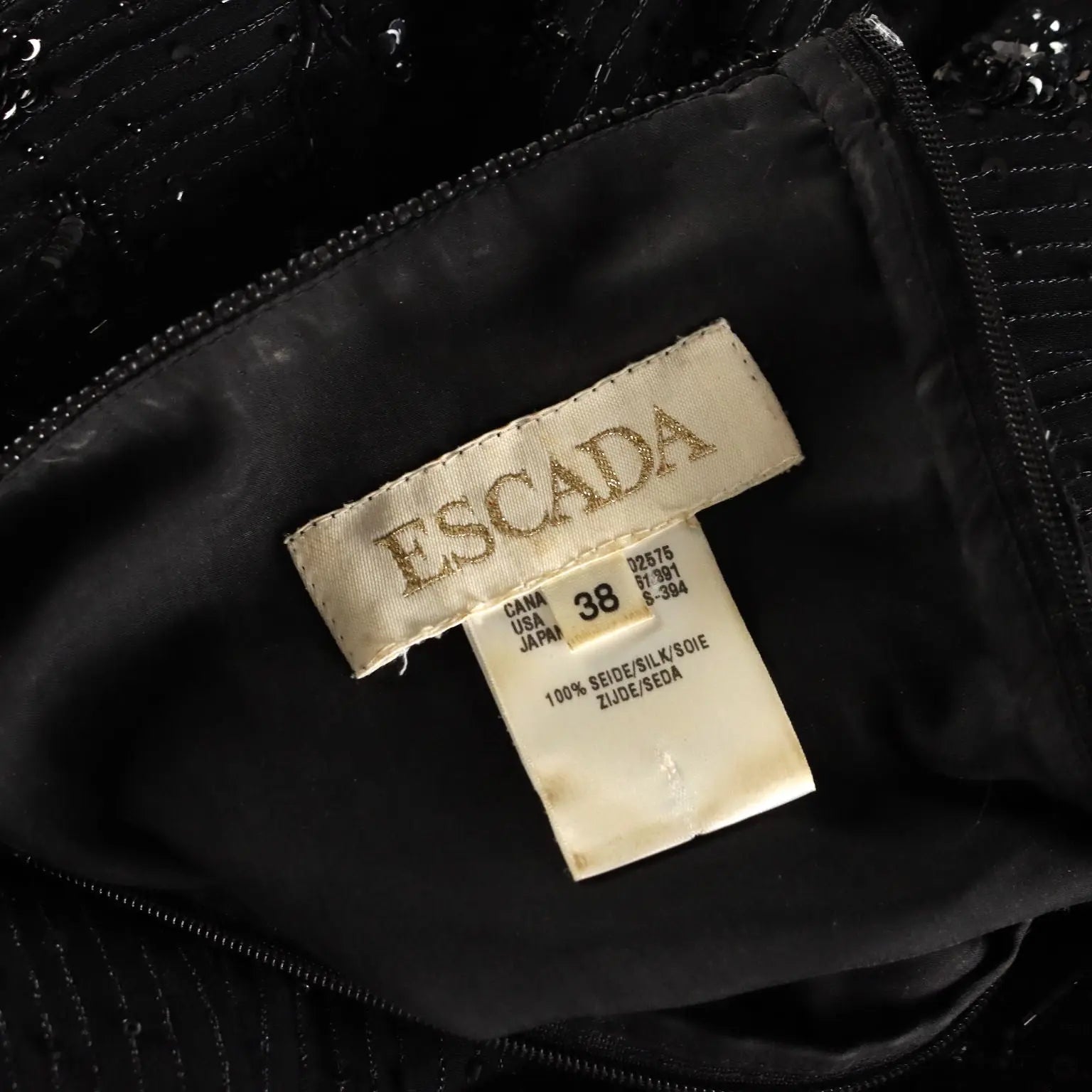 Escada Vintage Shirt Silk Embroideries UK Size 12 Germany 1980s - UK Size 12 | Clothing & House Linens | Vintage