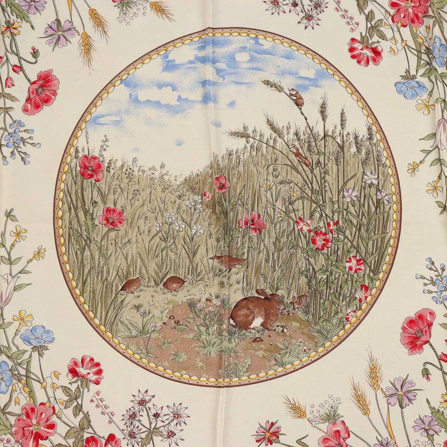 Christian Dior Silk Twill Scarf