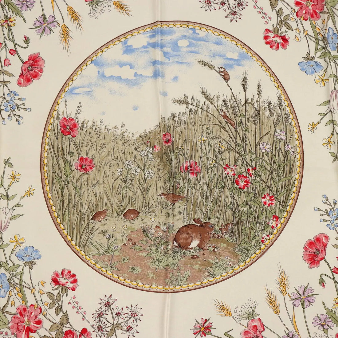 Christian Dior Silk Twill Scarf