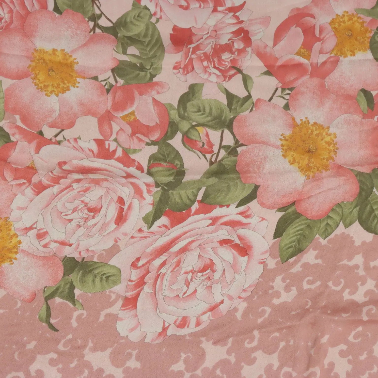 Vintage Scarf Nina Ricci Silk Voile Italy 1980s-1990s