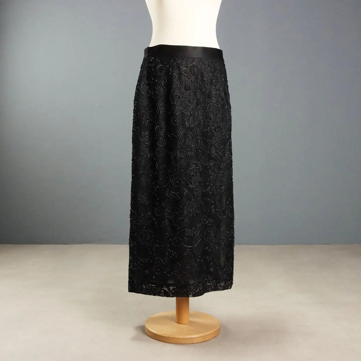 Ferretti Studio Vintage Skirt Polyester UK Size 12/14 Italy 1990s - UK Size 12/14 | Clothing & House Linens | Vintage