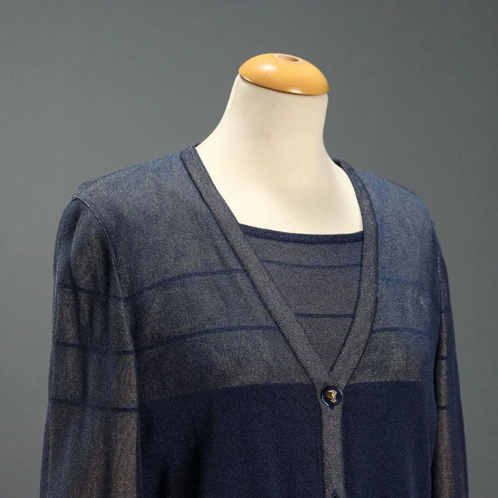 Escada Vintage Cardigan Fabric UK Size 10 Germany 1990s - UK Size 10 | Clothing & House Linens | Vintage