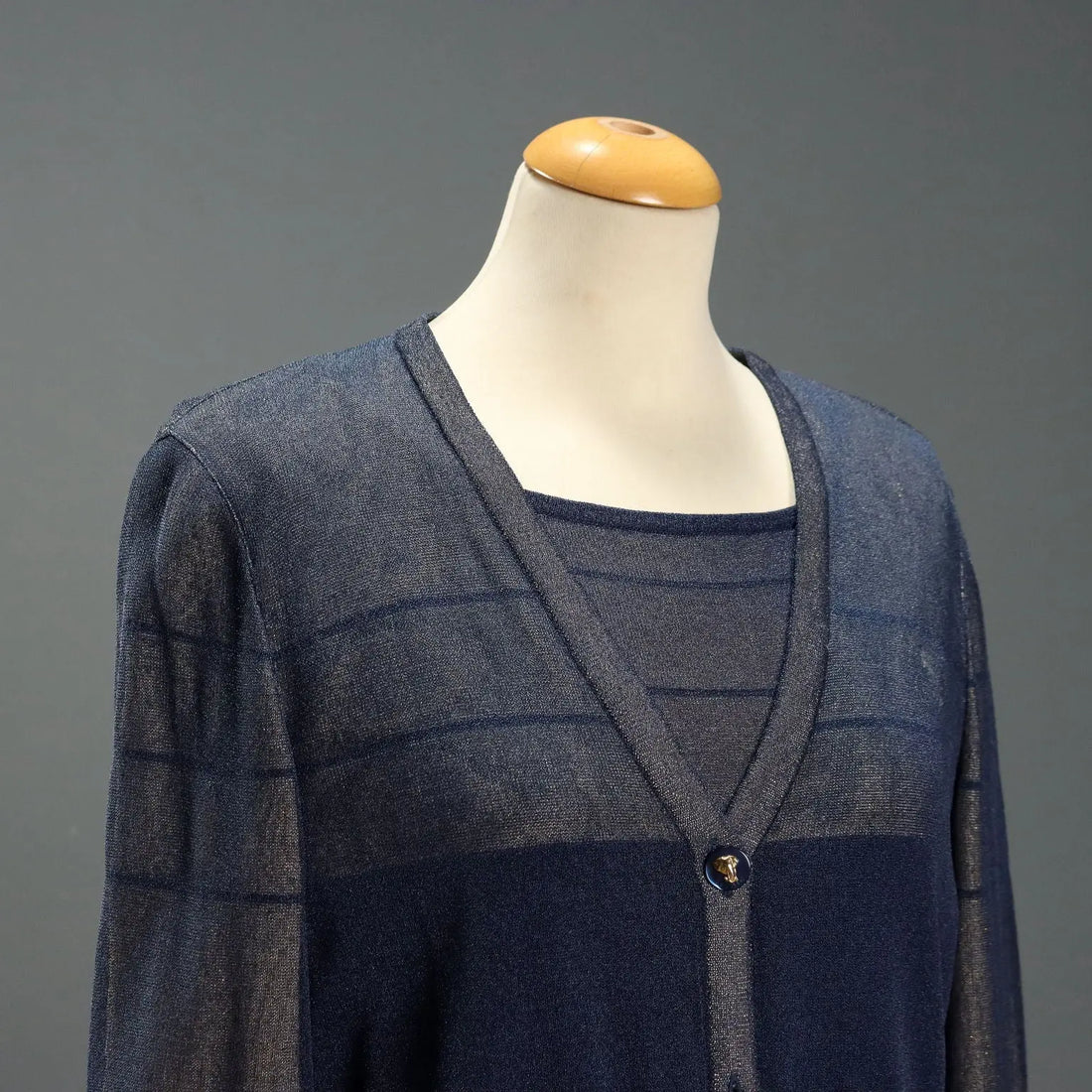 Escada Vintage Cardigan Fabric UK Size 10 Germany 1990s - UK Size 10 | Clothing & House Linens | Vintage
