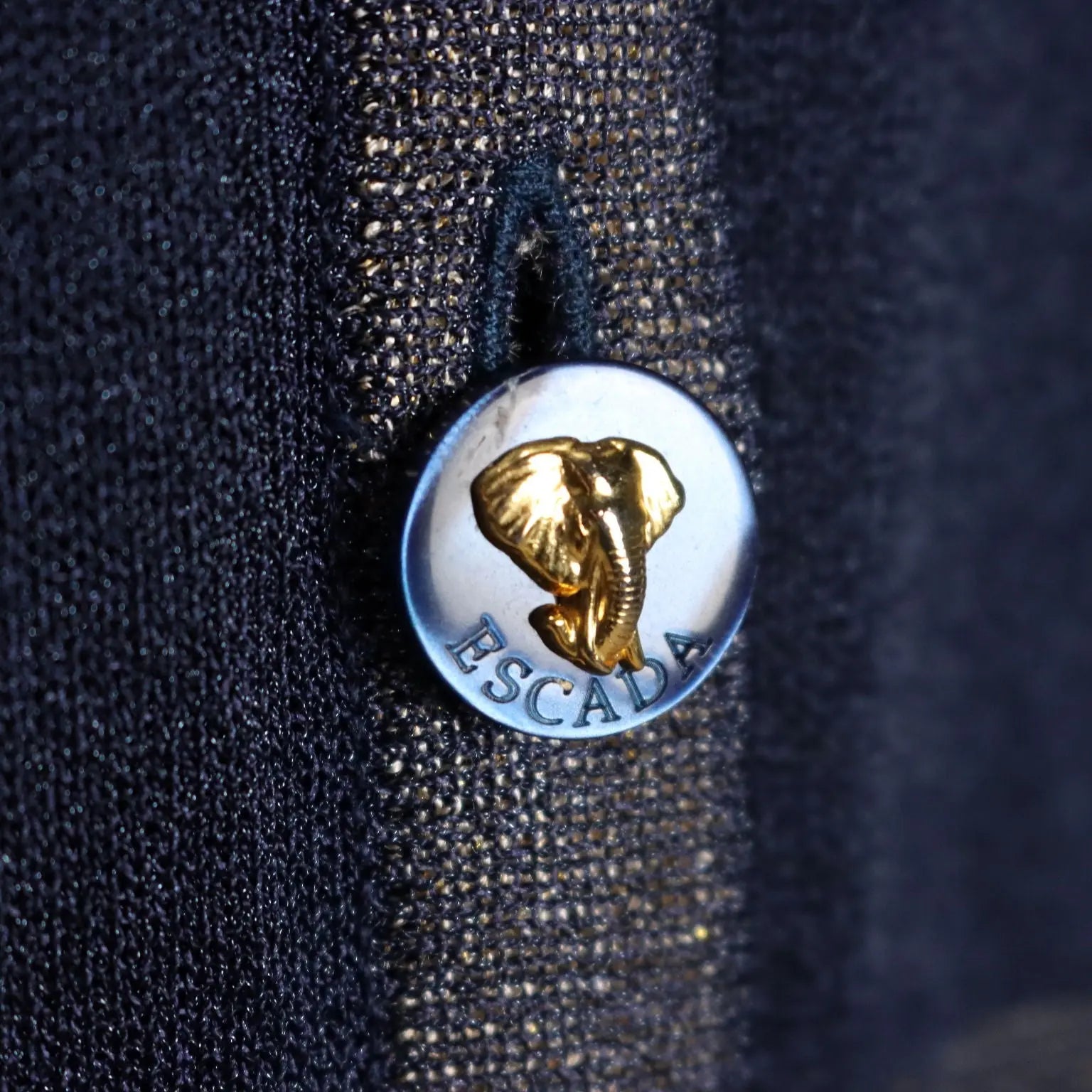 Escada Vintage Cardigan Fabric UK Size 10 Germany 1990s - UK Size 10 | Clothing & House Linens | Vintage