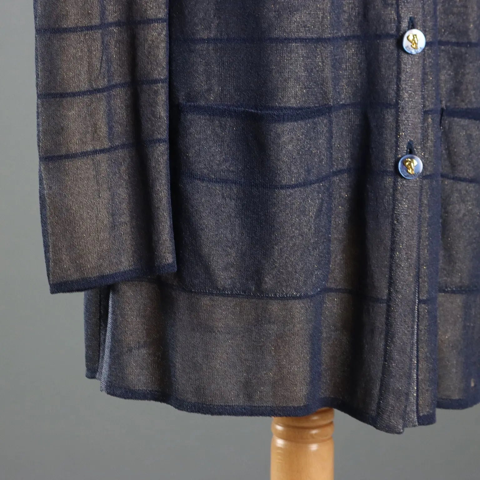 Escada Vintage Cardigan Fabric UK Size 10 Germany 1990s - UK Size 10 | Clothing & House Linens | Vintage