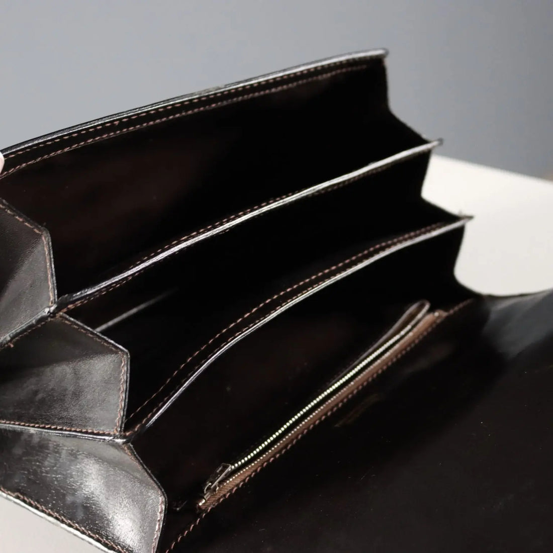 Gherardini Vintage Crocodile Print Bag Italy 1950s-1960s