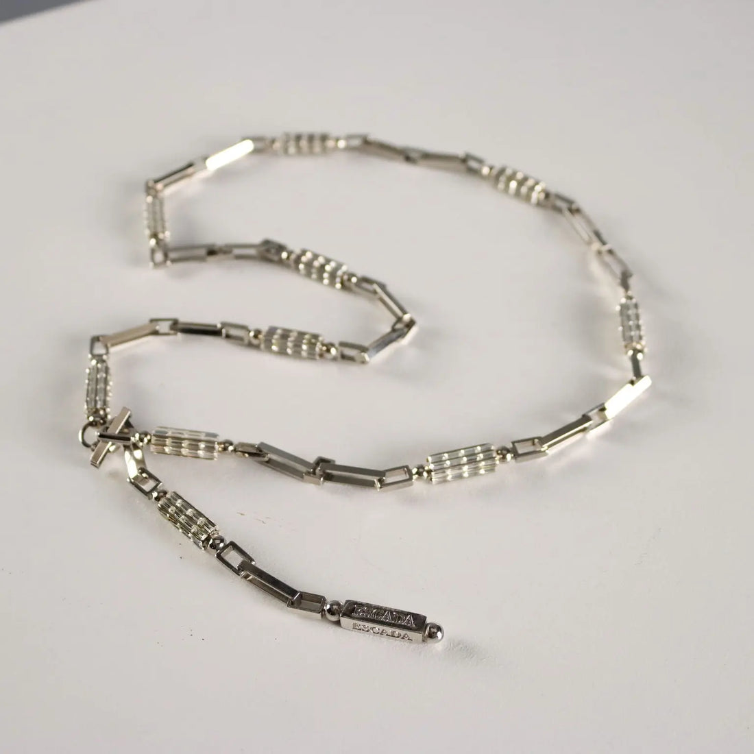 Escada Vintage Belt with Rhinestones Metal Germany 1980s