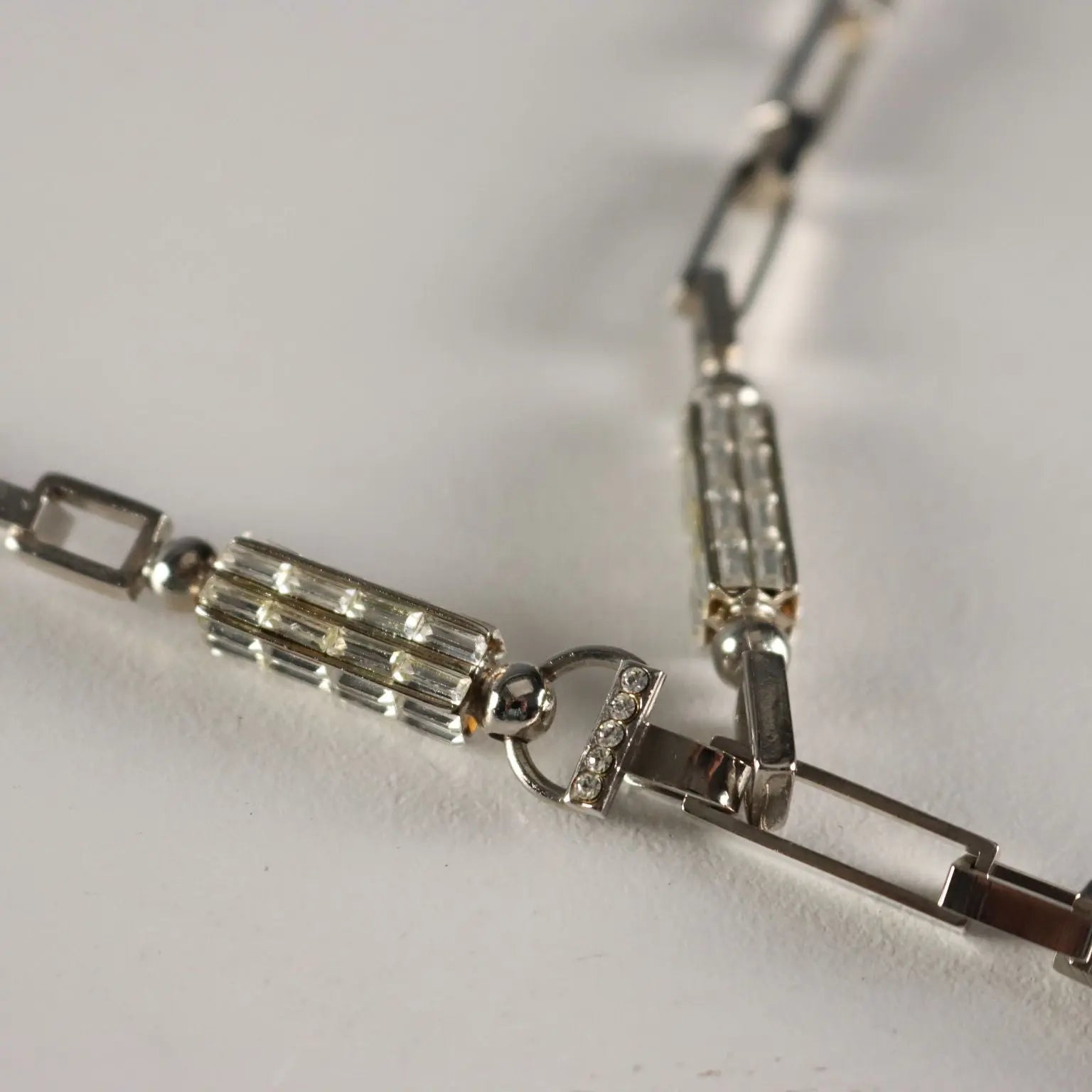 Escada Vintage Belt with Rhinestones Metal Germany 1980s