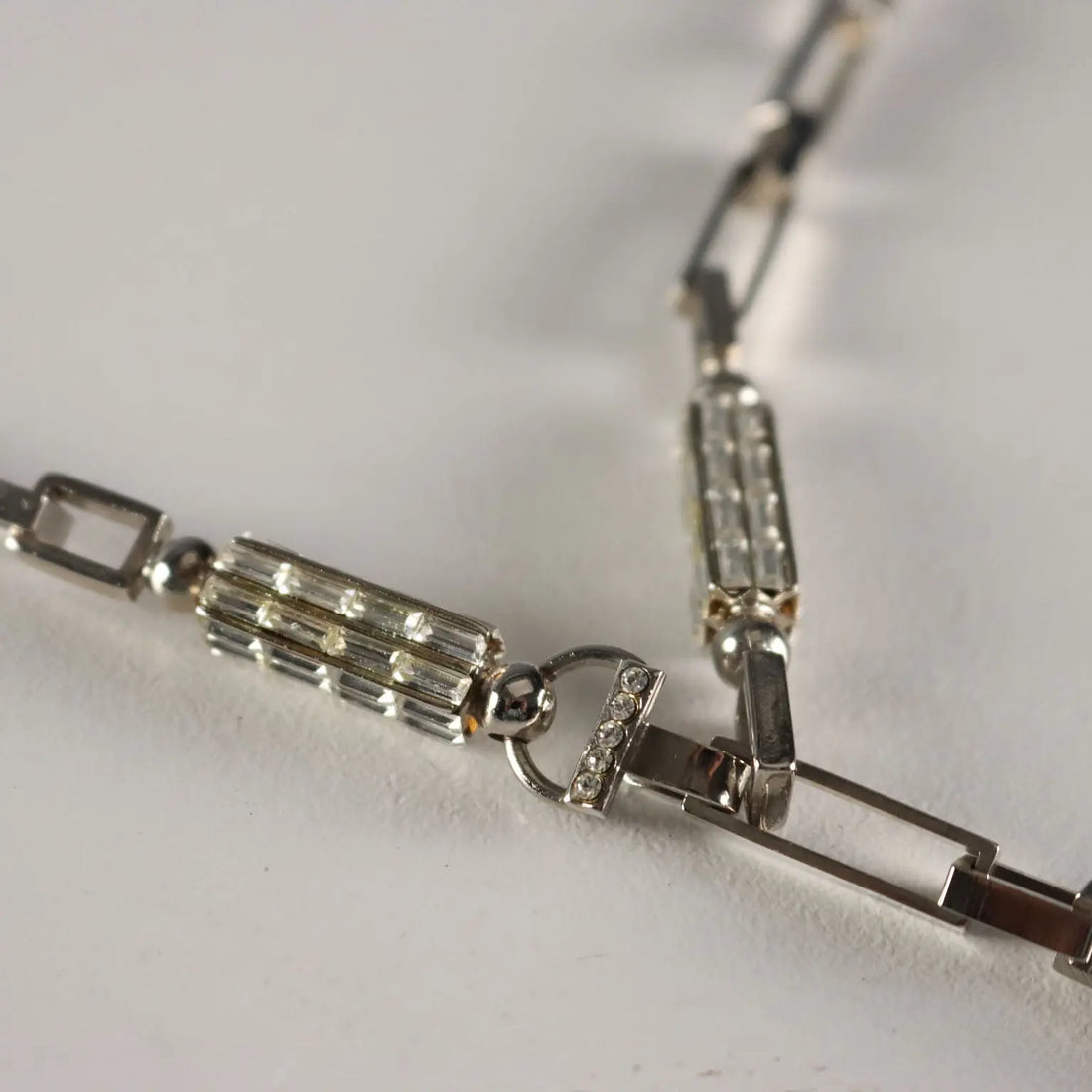 Escada Vintage Belt with Rhinestones Metal Germany 1980s